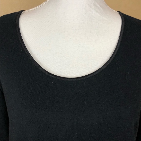 J Jill Black classy long sleeve - Picture 2 of 5